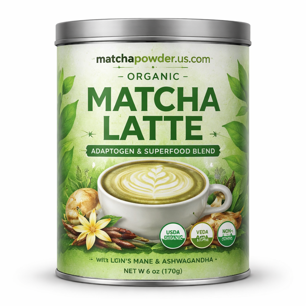 Organic Matcha Latte Adaptogen & Superfood Blend