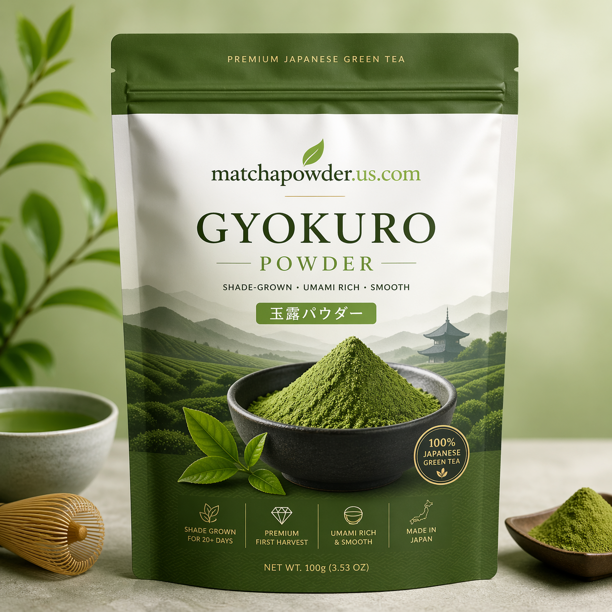 Gyokuro Powder Tea Gyokuro Powder Tea