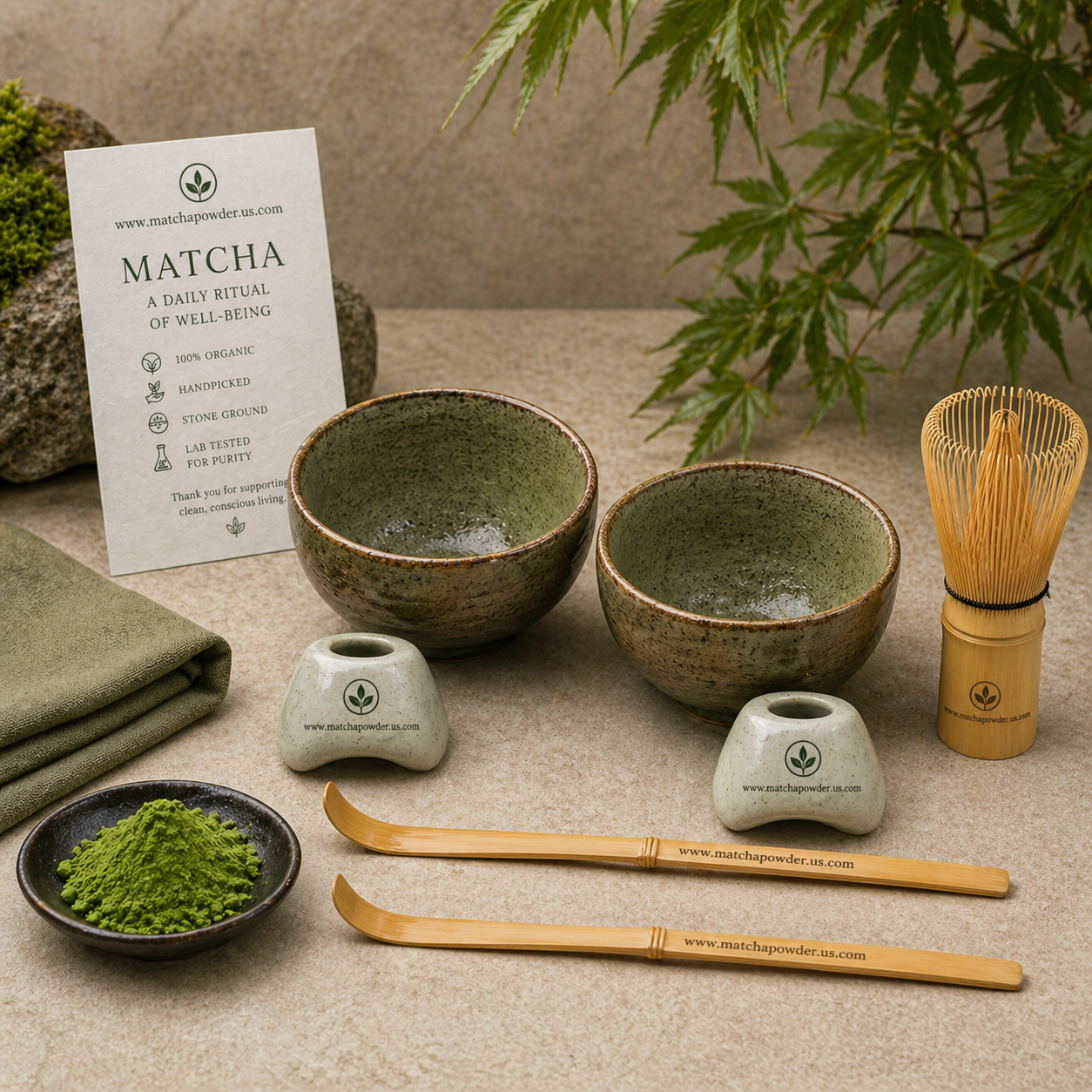 2-Person Organic Ceremonial Matcha Kit