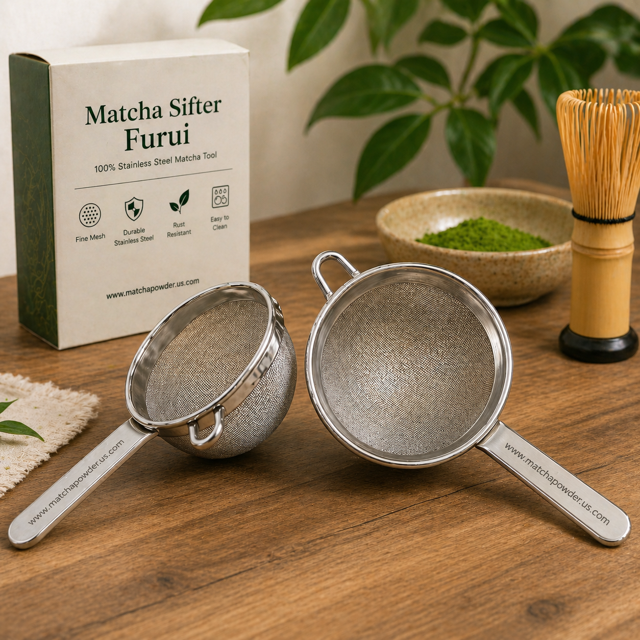 Matcha Sifter Furui | 100% Stainless Steel Matcha Tool