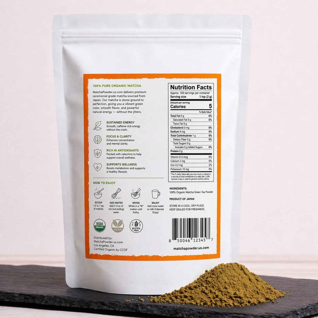 Organic Hojicha, Japanese Roasted Matcha