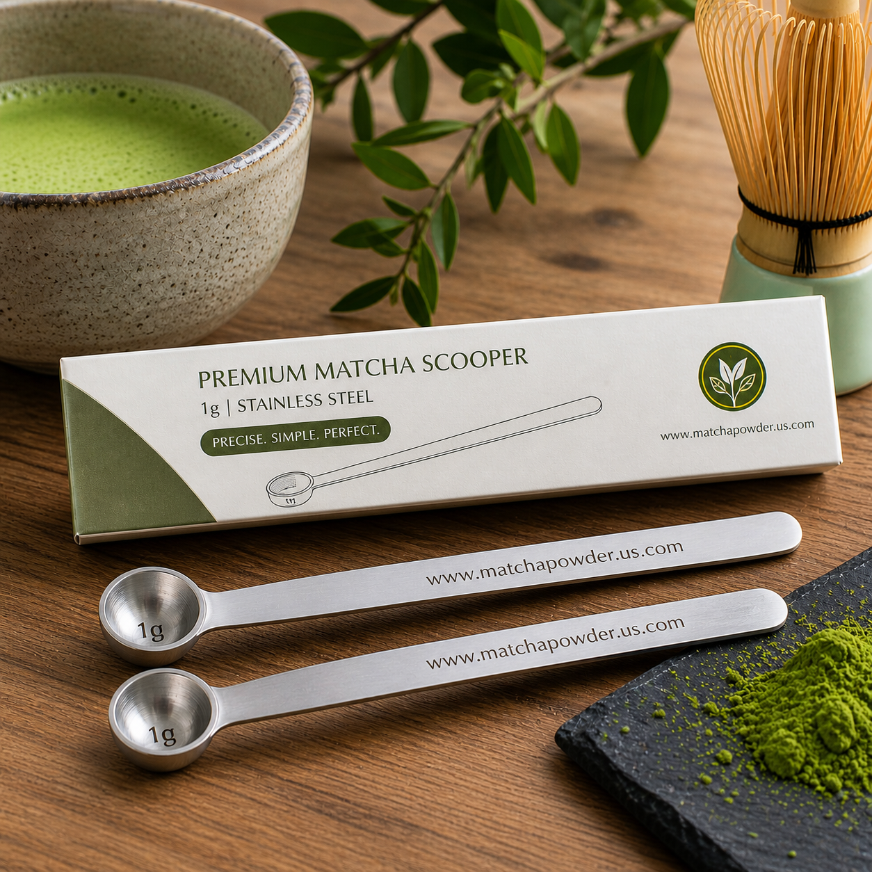 Matcha Scooper (1g) Stainless Steel
